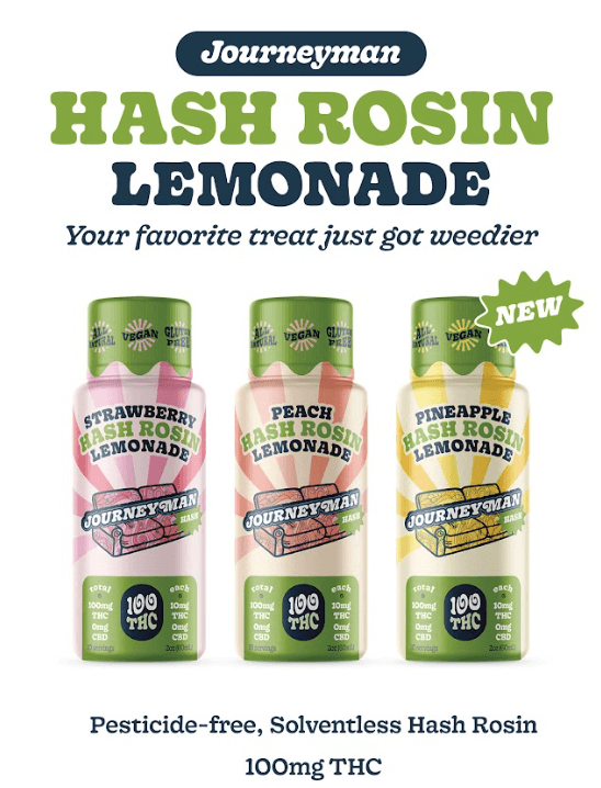 Featured image for Journeyman's Hash Rosin Infused Lemonades: Your #1 New Favorite Cannabis Drink